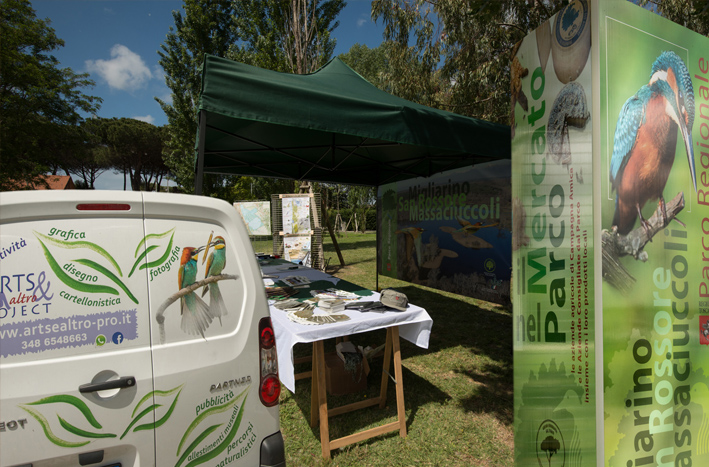 Allestimento Stand Parco Migliarino